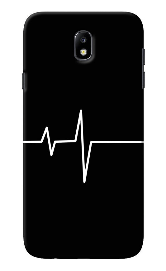 Heart Beats Samsung J7 Pro Back Cover