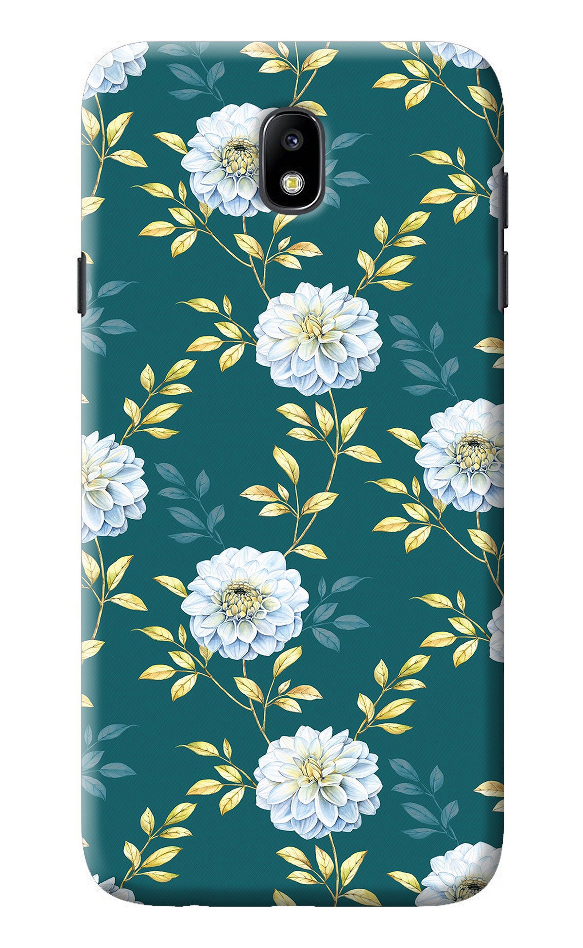 Flowers Samsung J7 Pro Back Cover