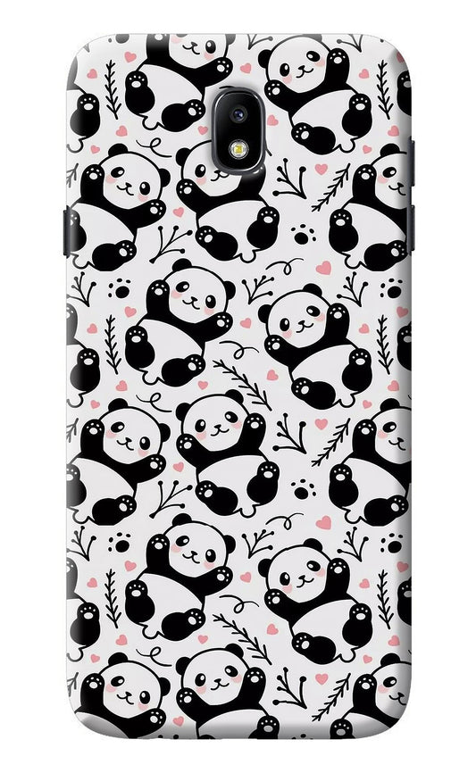 Cute Panda Samsung J7 Pro Back Cover