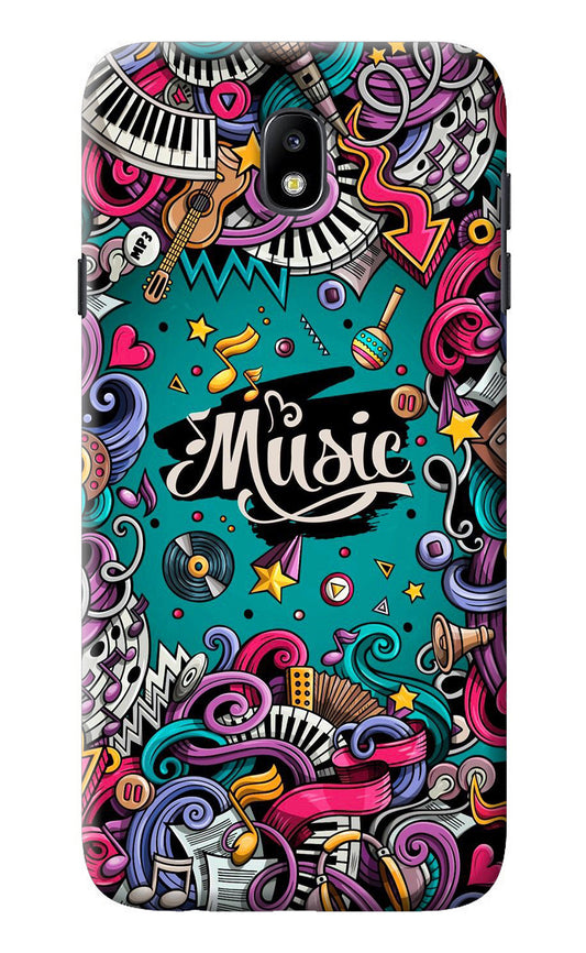 Music Graffiti Samsung J7 Pro Back Cover