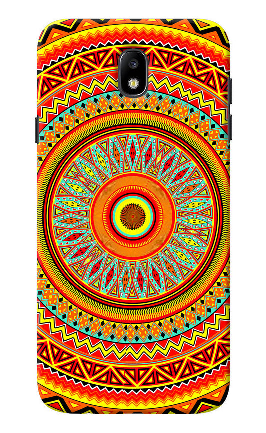 Mandala Pattern Samsung J7 Pro Back Cover