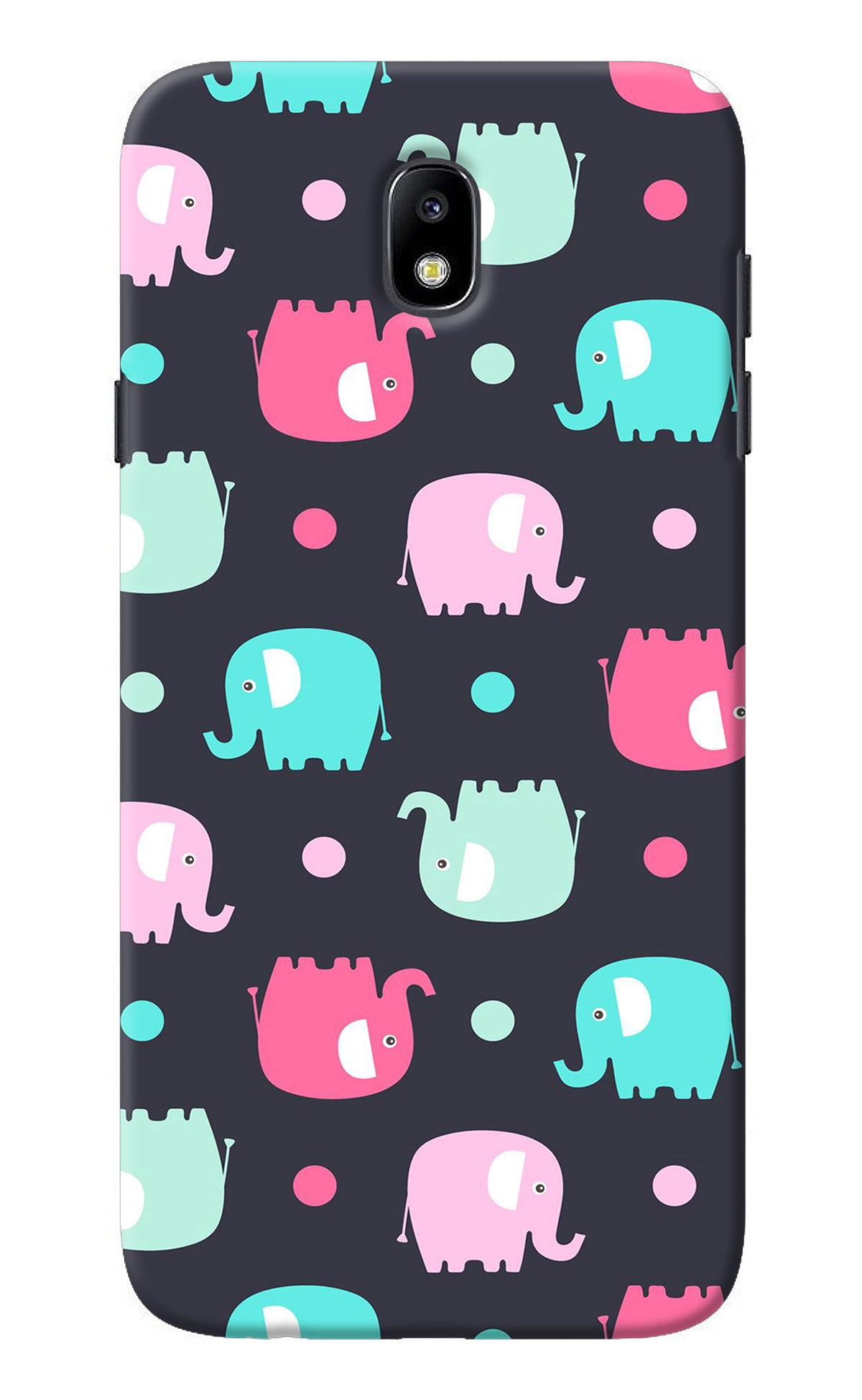 Elephants Samsung J7 Pro Back Cover