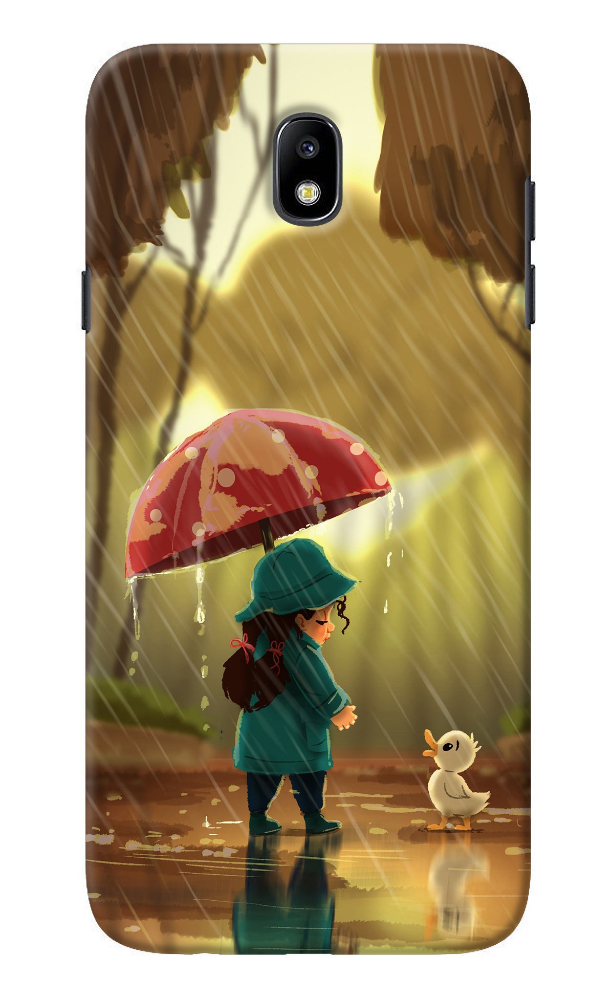 Rainy Day Samsung J7 Pro Back Cover