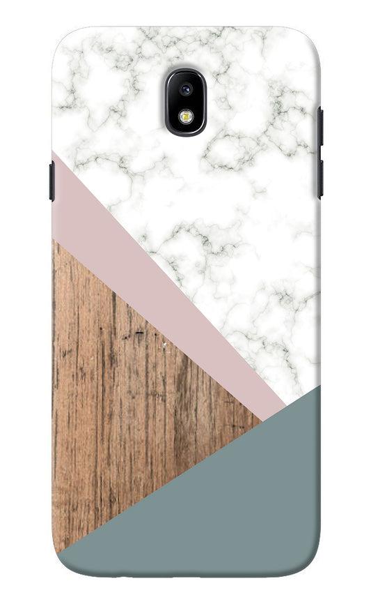 Marble wood Abstract Samsung J7 Pro Back Cover