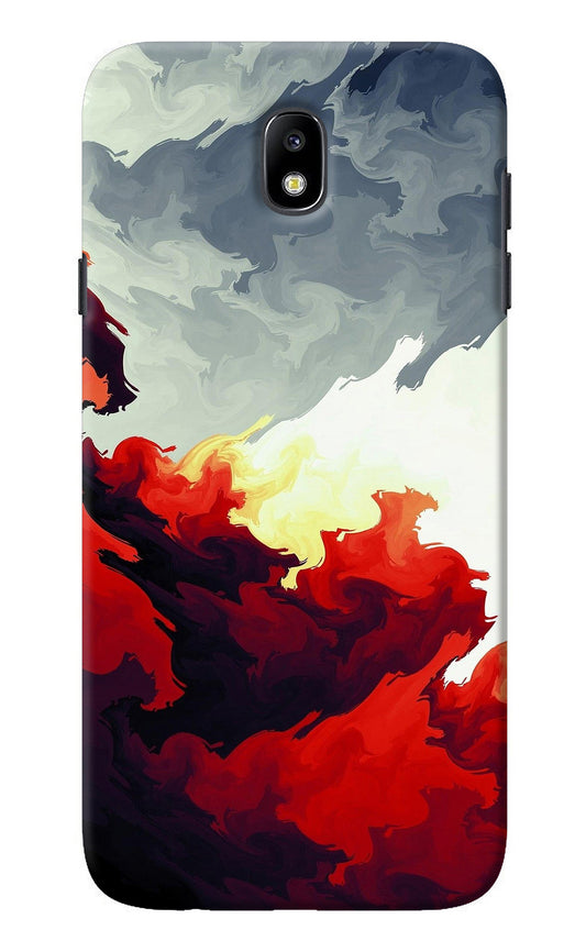 Fire Cloud Samsung J7 Pro Back Cover