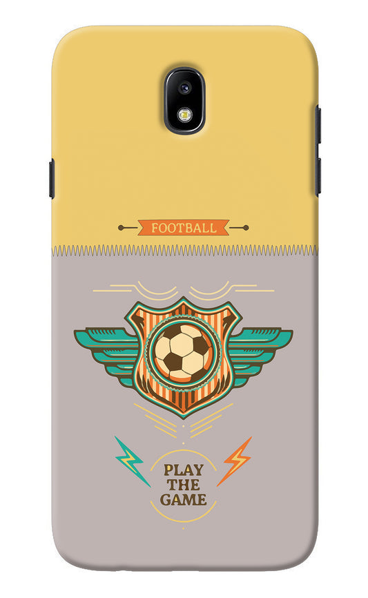 Football Samsung J7 Pro Back Cover