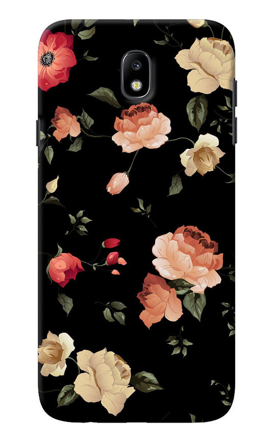 Flowers Samsung J7 Pro Back Cover