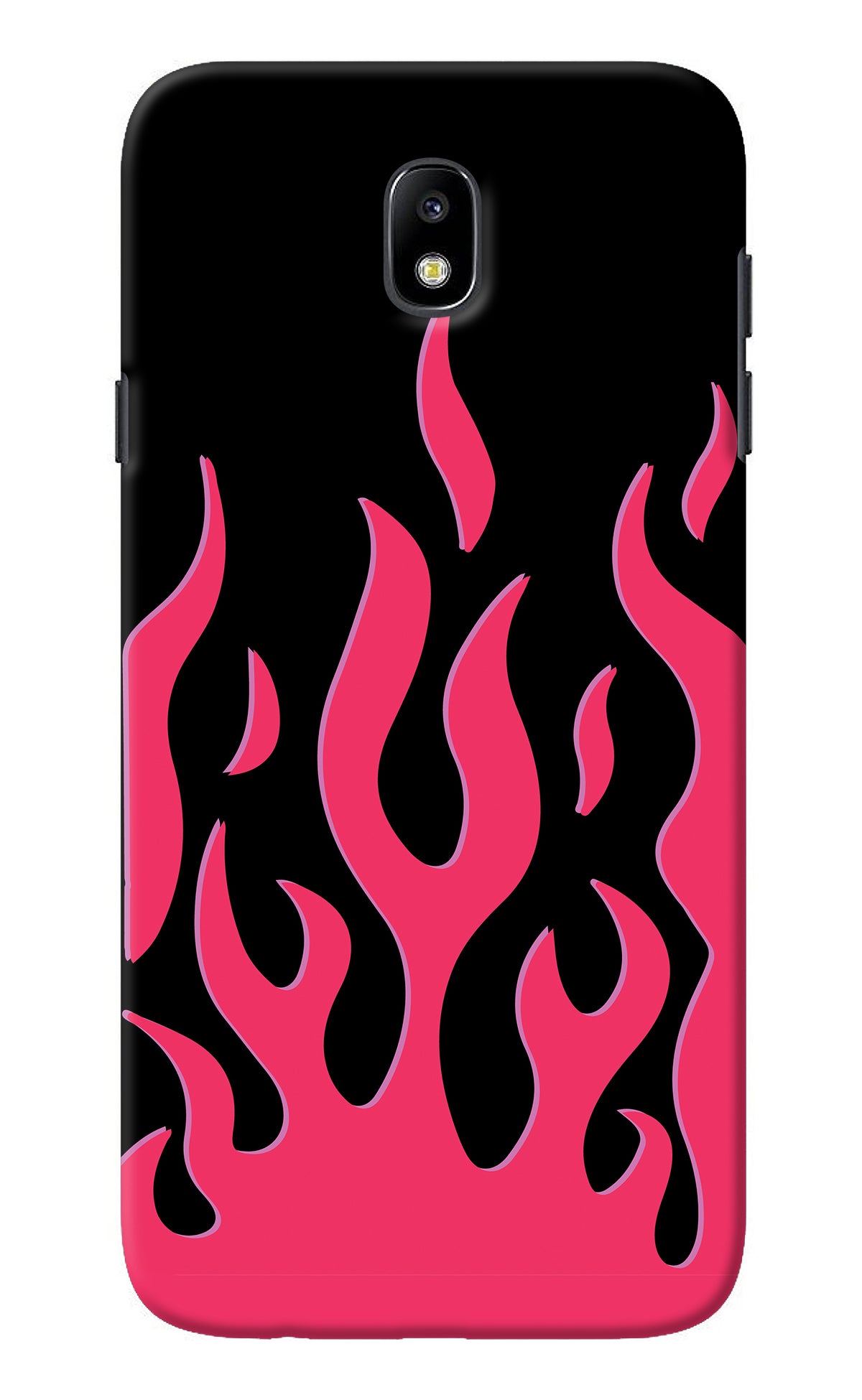 Fire Flames Samsung J7 Pro Back Cover