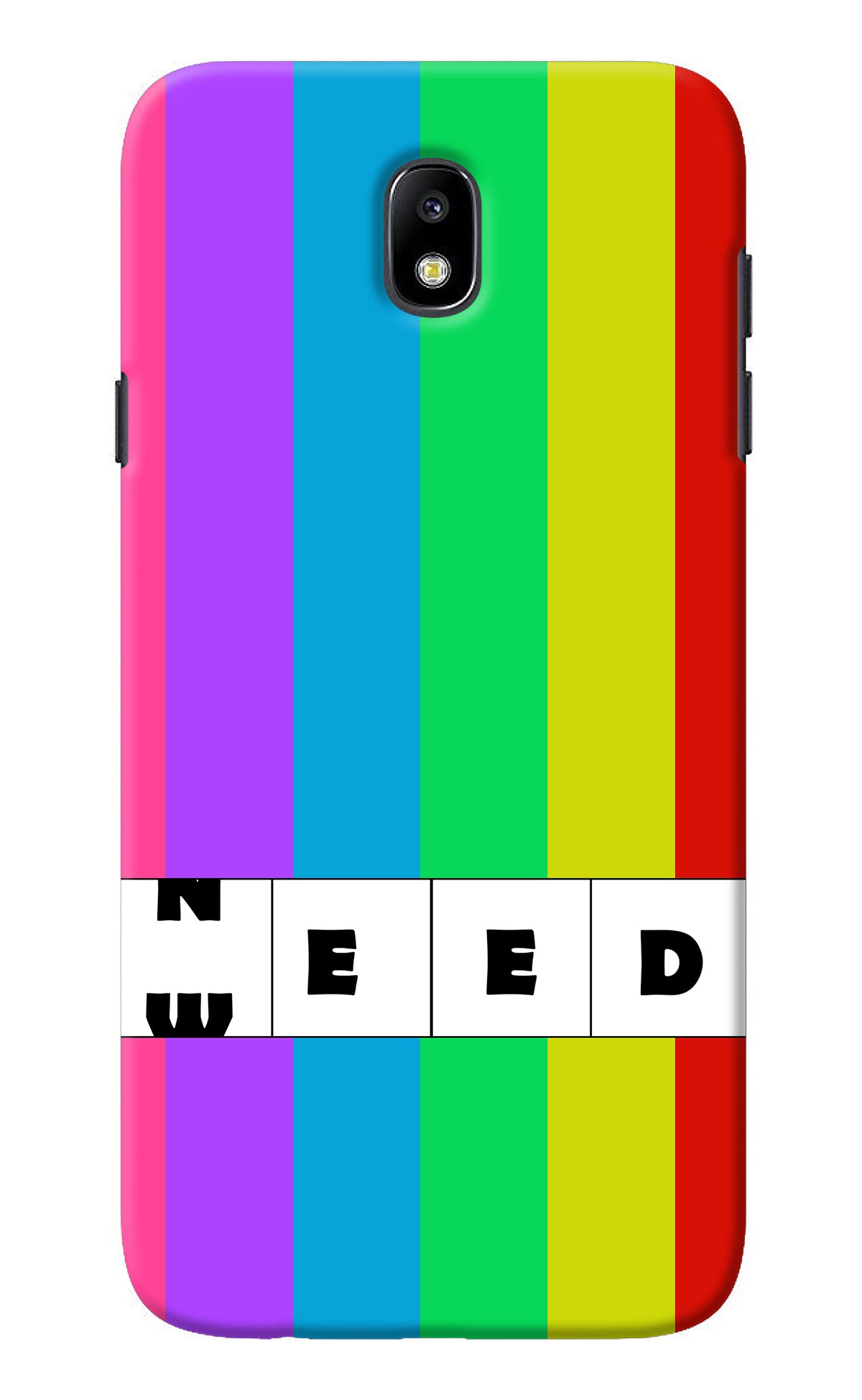 Need Weed Samsung J7 Pro Back Cover