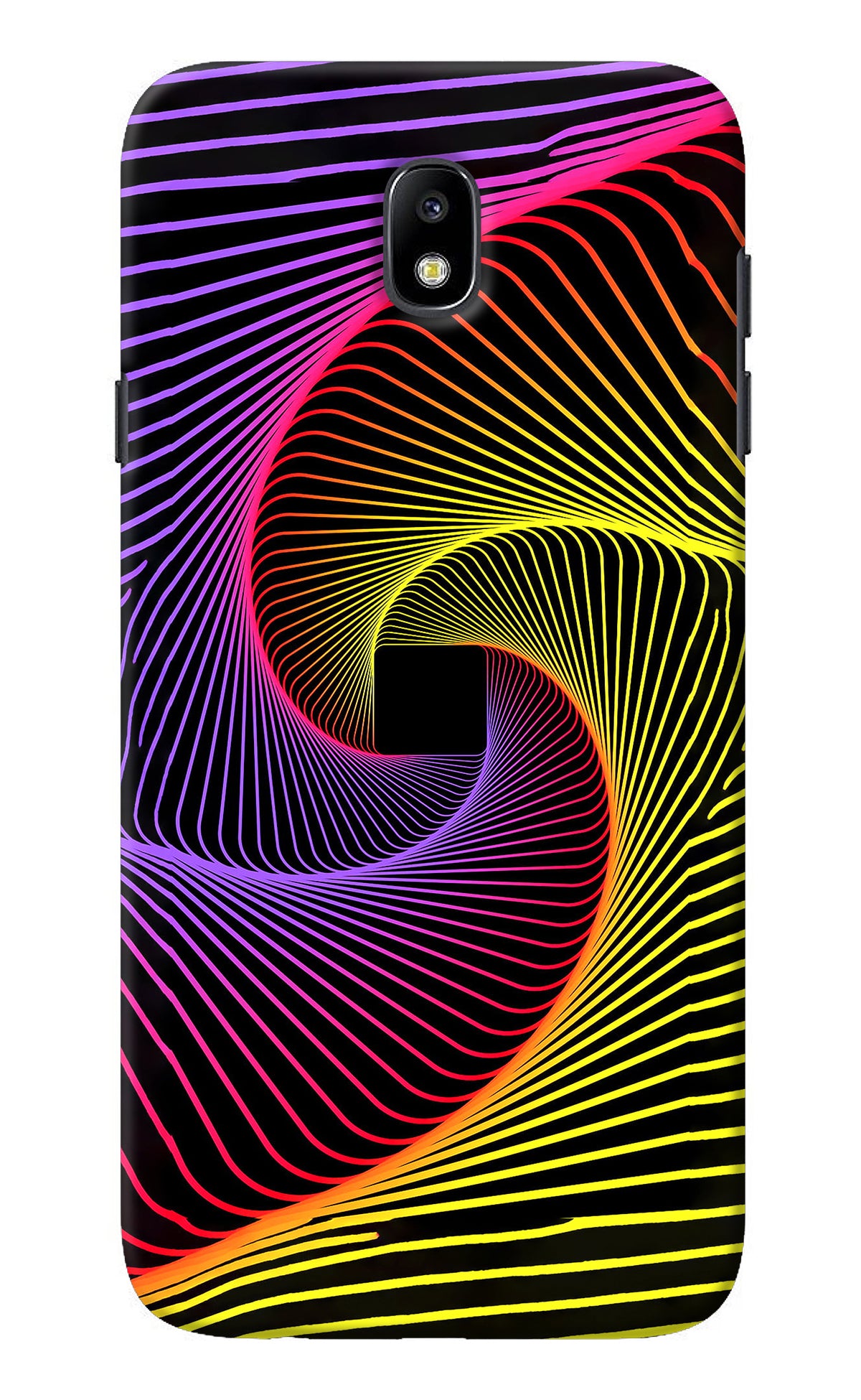 Colorful Strings Samsung J7 Pro Back Cover