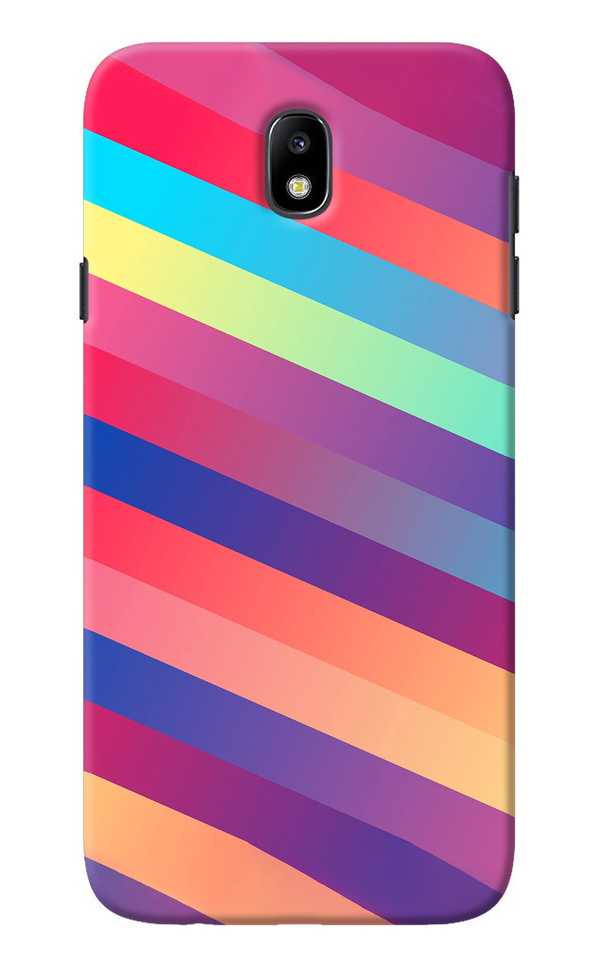 Stripes color Samsung J7 Pro Back Cover