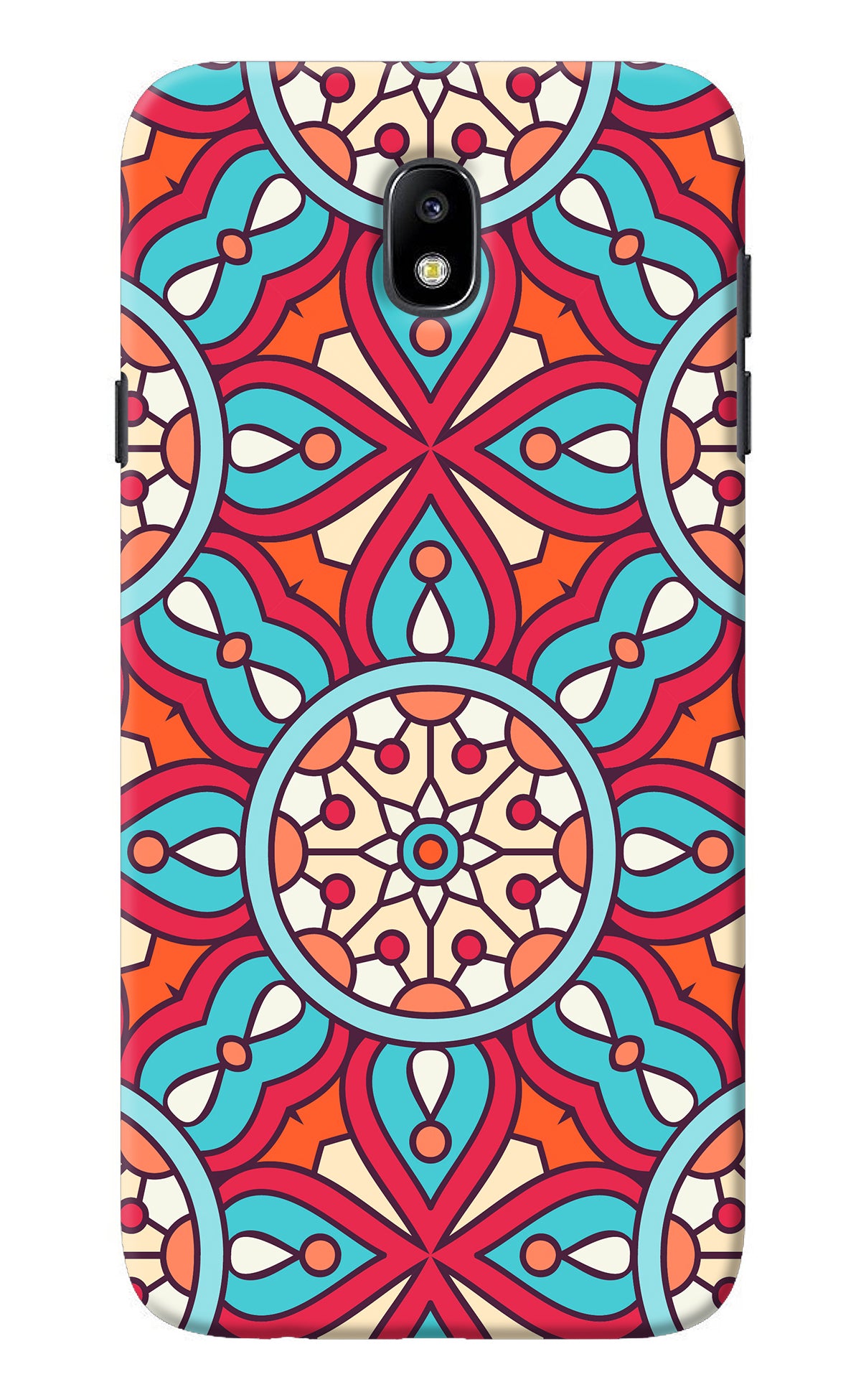 Mandala Geometric Samsung J7 Pro Back Cover