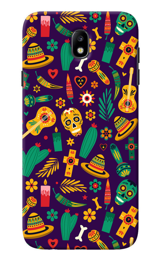 Mexican Artwork Samsung J7 Pro Back Cover
