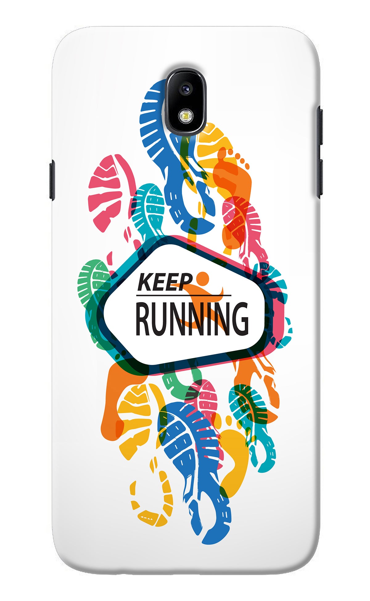 Keep Running Samsung J7 Pro Back Cover