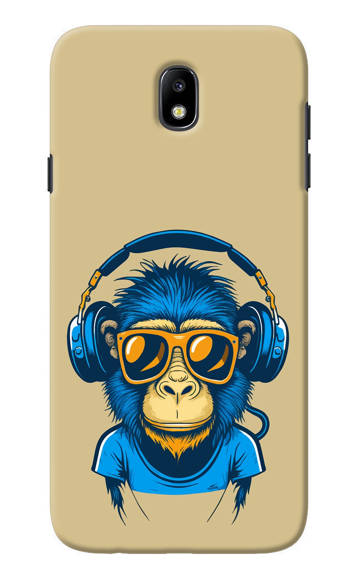 Monkey Headphone Samsung J7 Pro Back Cover