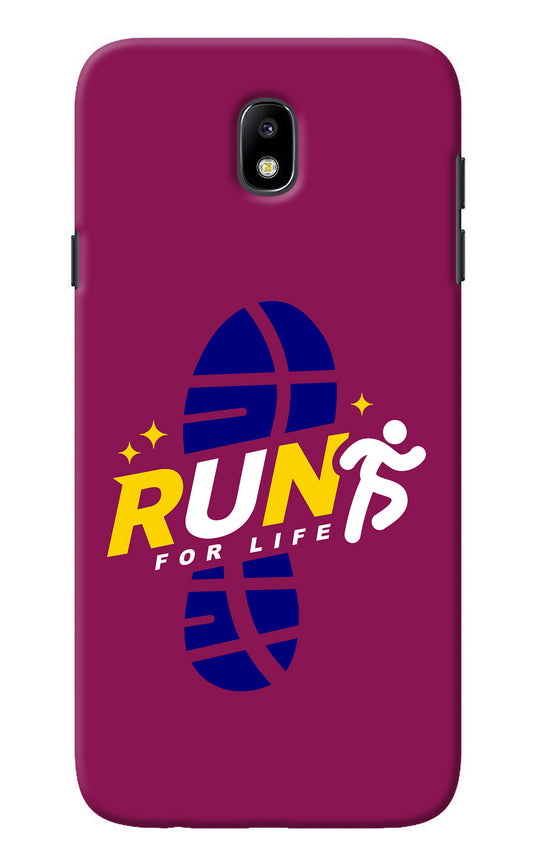 Run for Life Samsung J7 Pro Back Cover