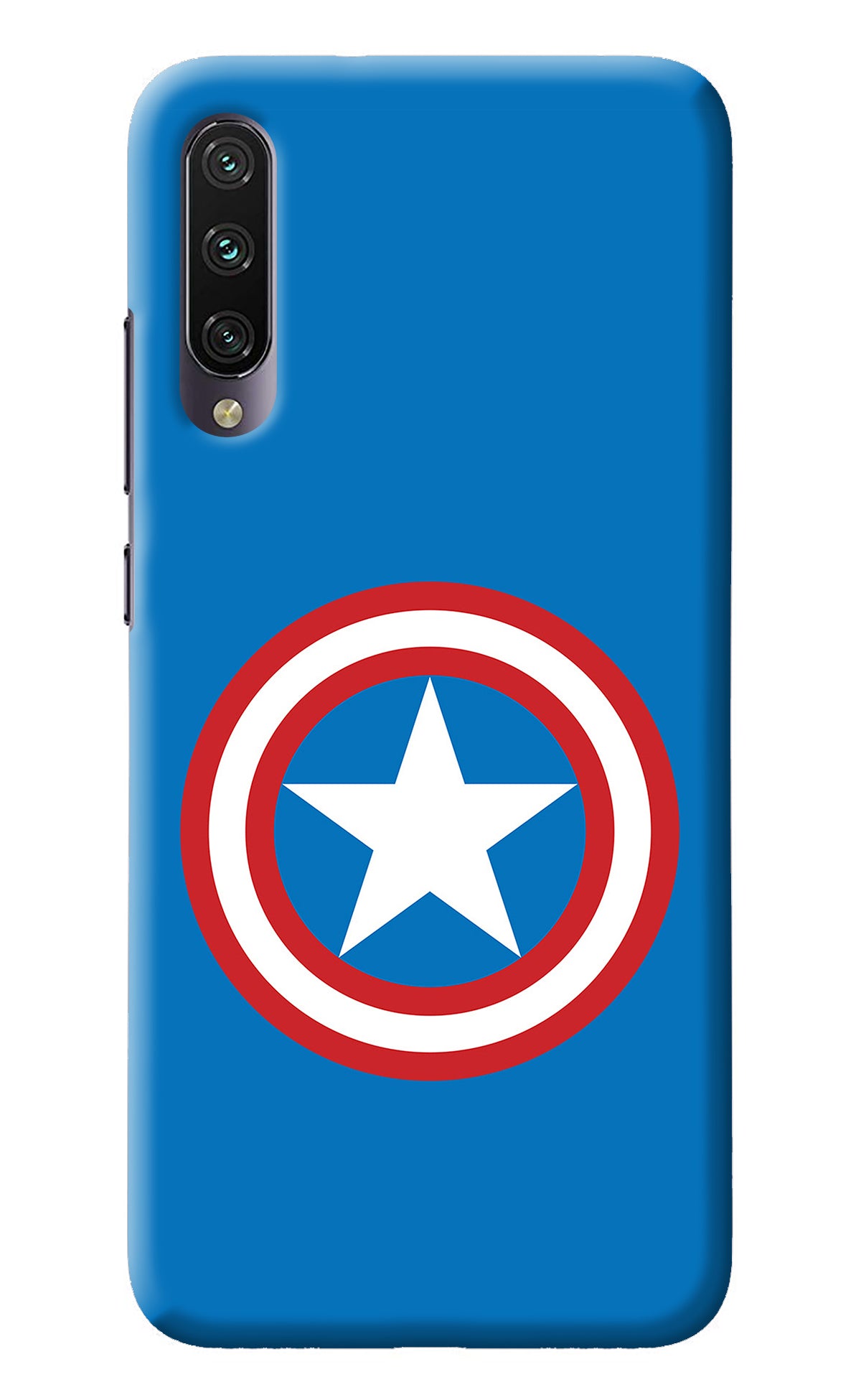 Captain America Logo Mi A3 Back Cover