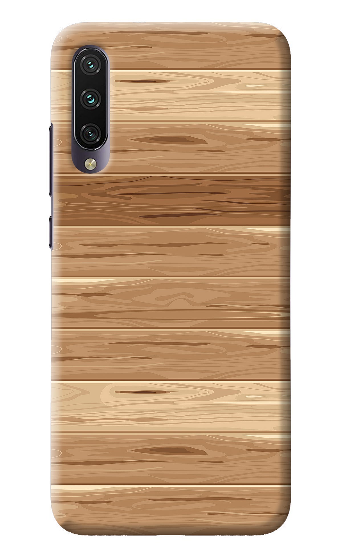 Wooden Vector Mi A3 Back Cover