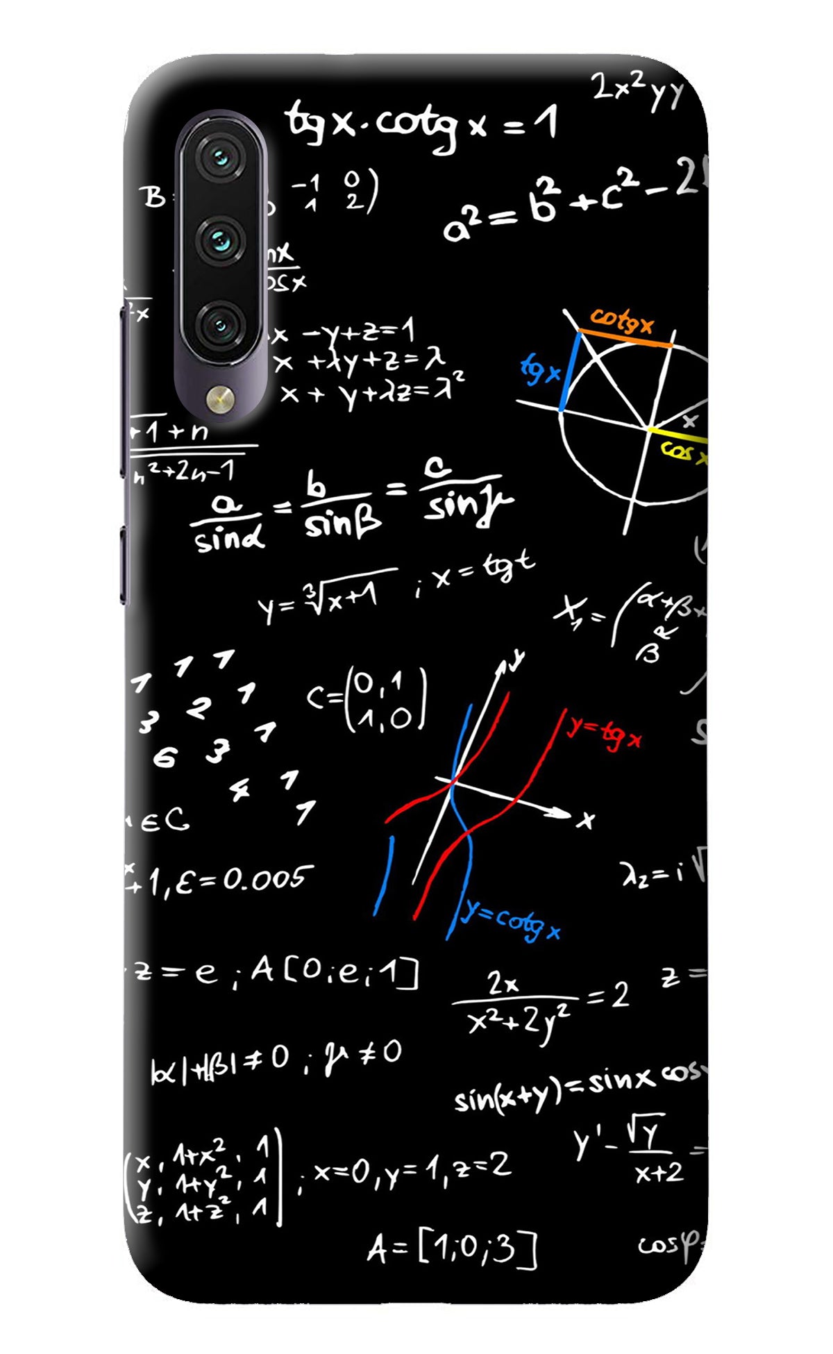 Mathematics Formula Mi A3 Back Cover