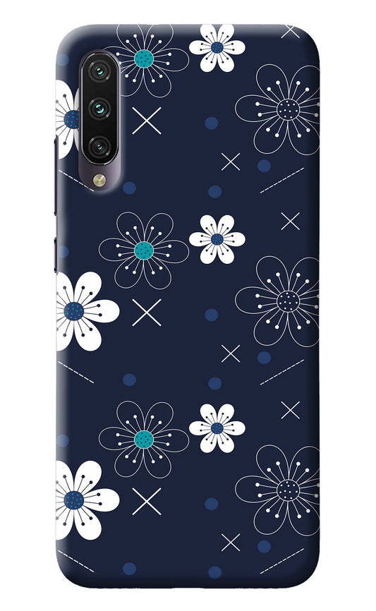 Flowers Mi A3 Back Cover