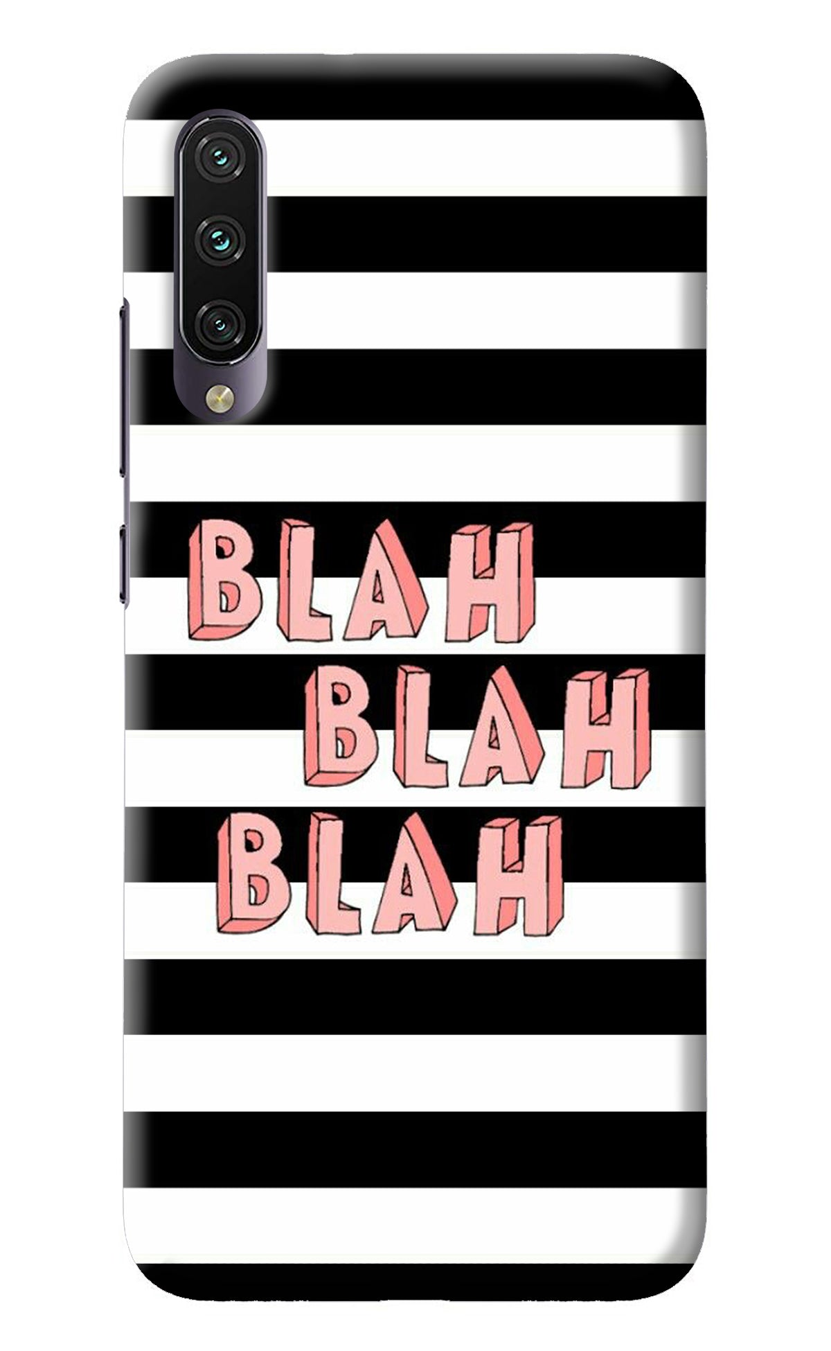 Blah Blah Blah Mi A3 Back Cover