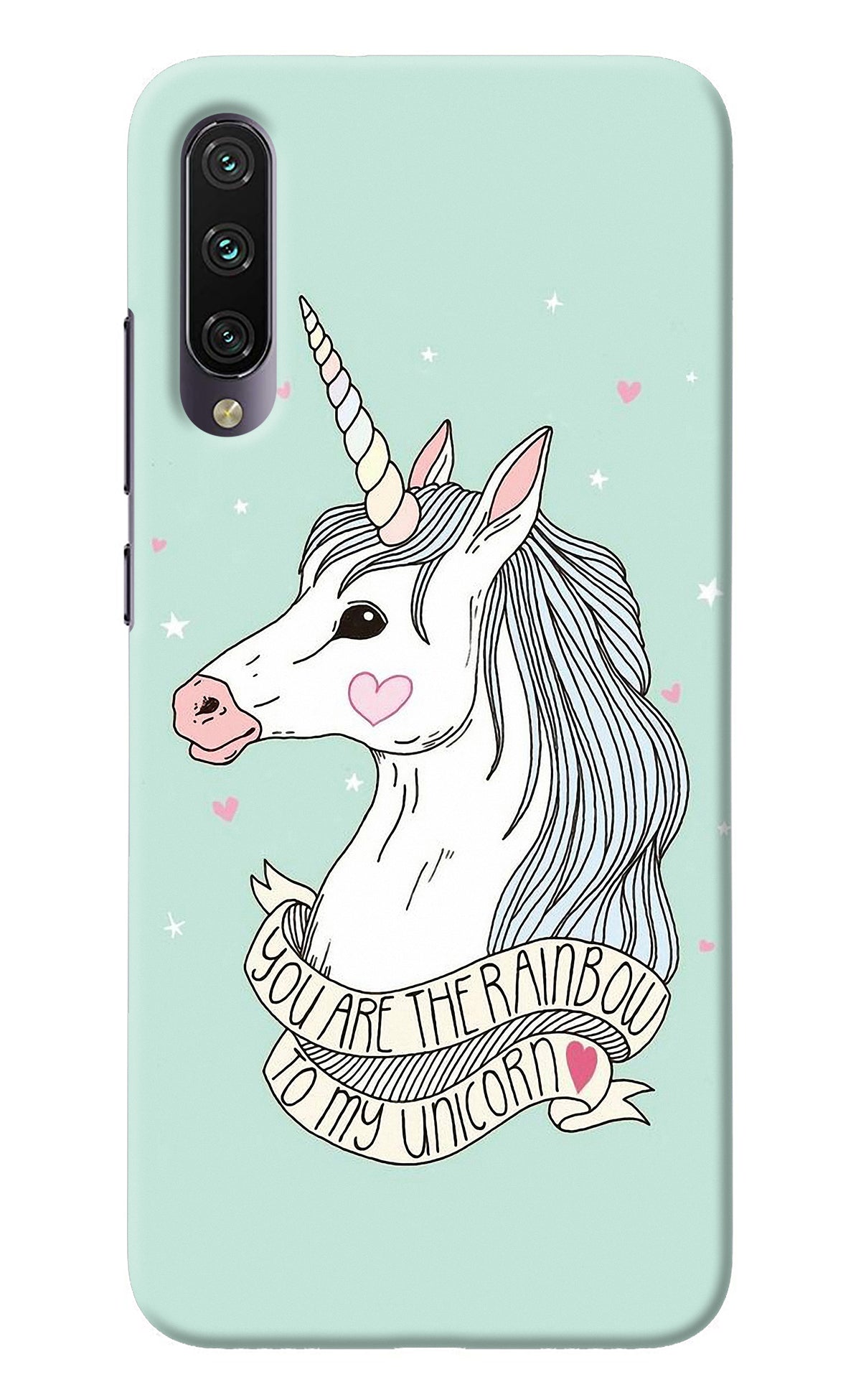 Unicorn Wallpaper Mi A3 Back Cover