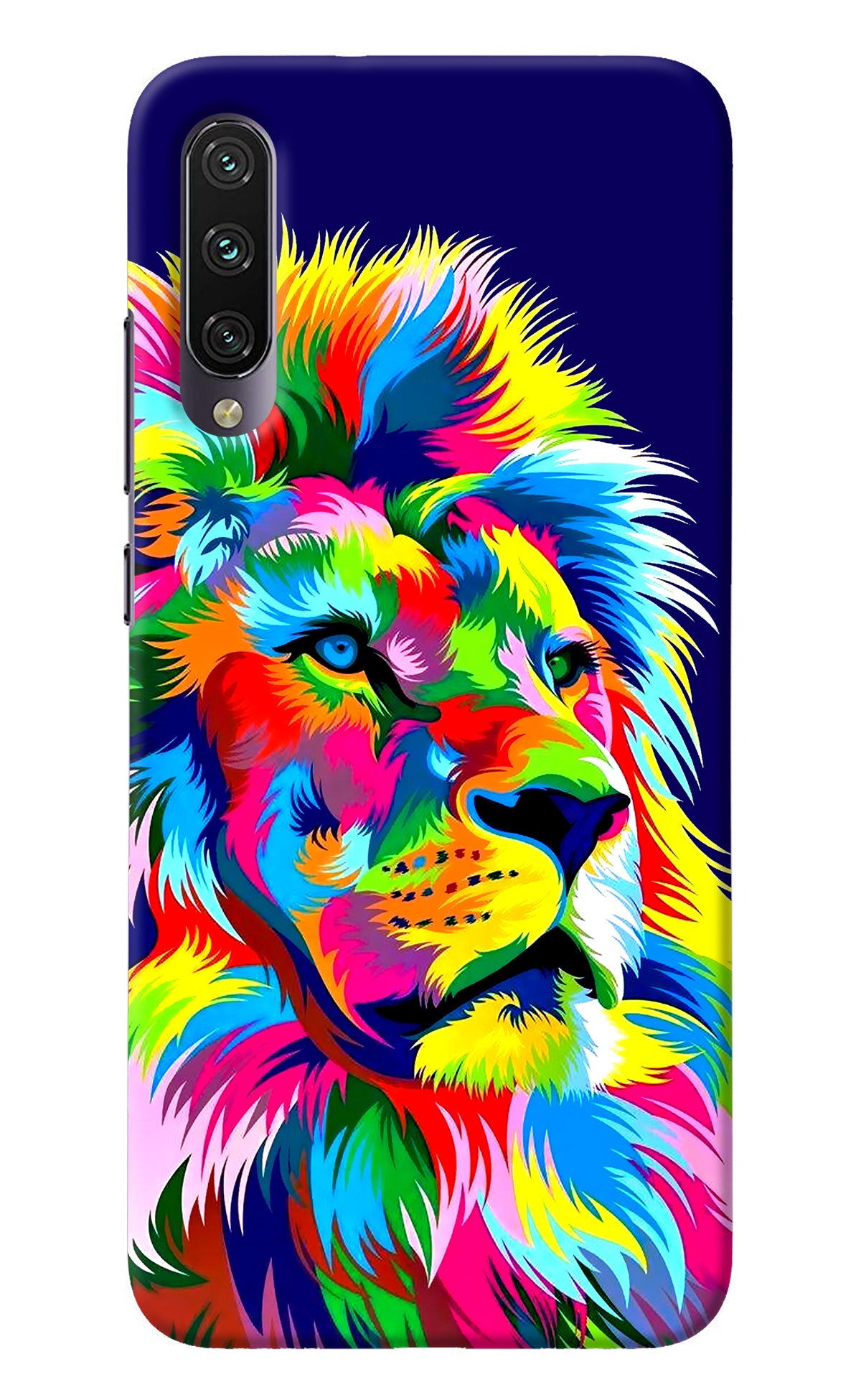 Vector Art Lion Mi A3 Back Cover