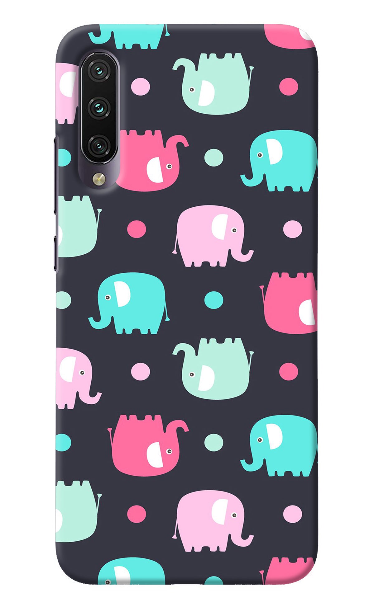 Elephants Mi A3 Back Cover