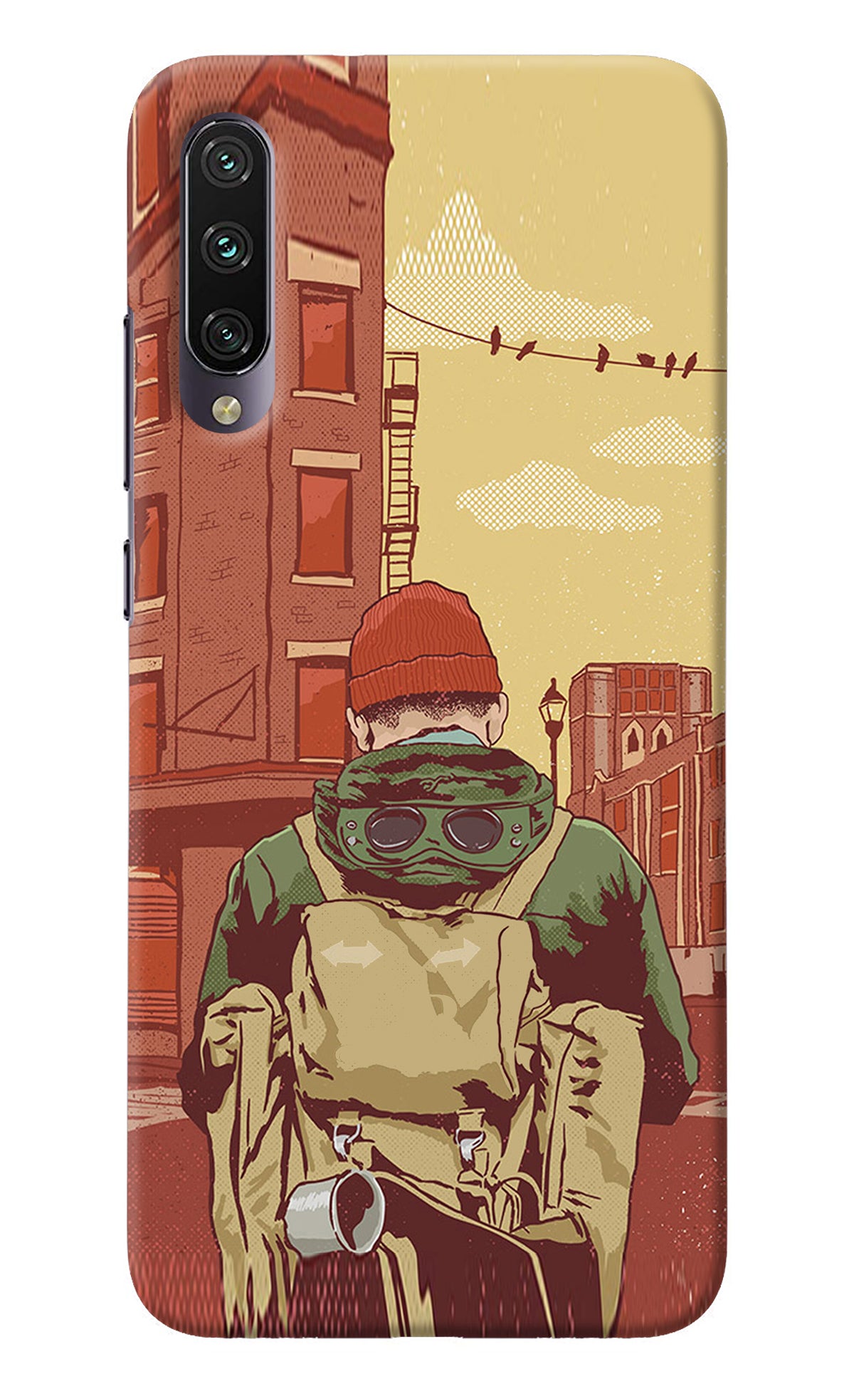 Adventurous Mi A3 Back Cover