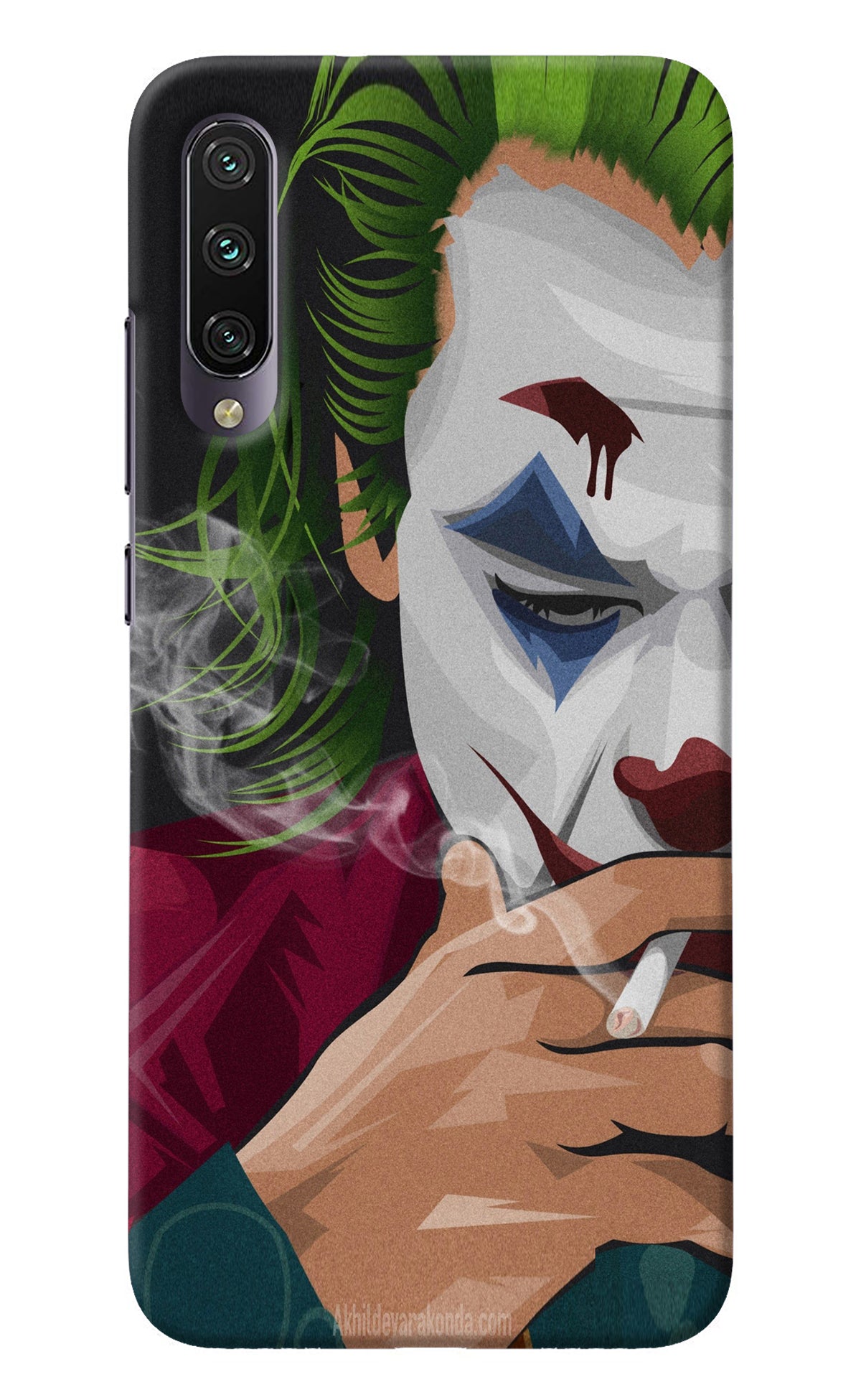 Joker Smoking Mi A3 Back Cover