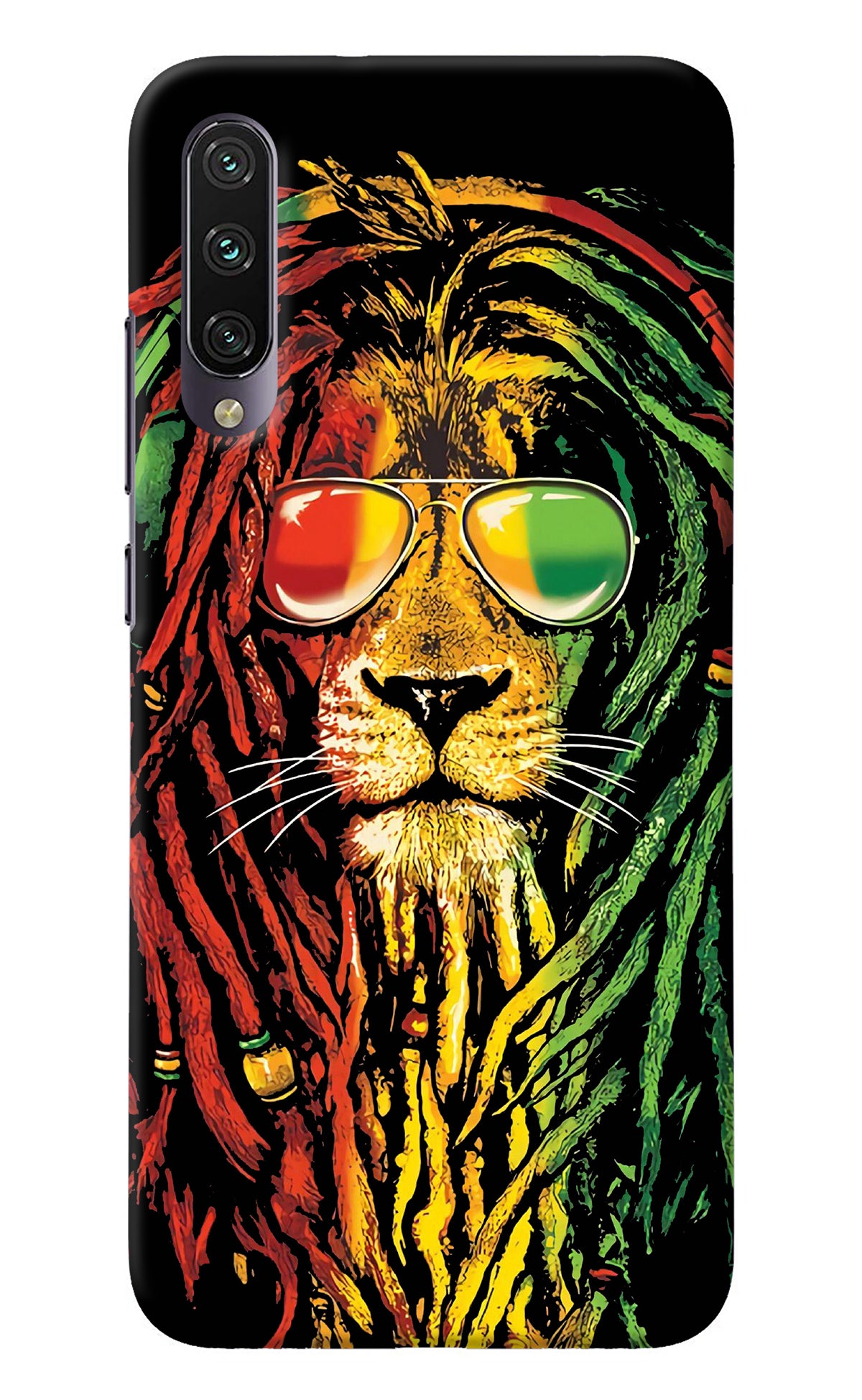 Rasta Lion Mi A3 Back Cover