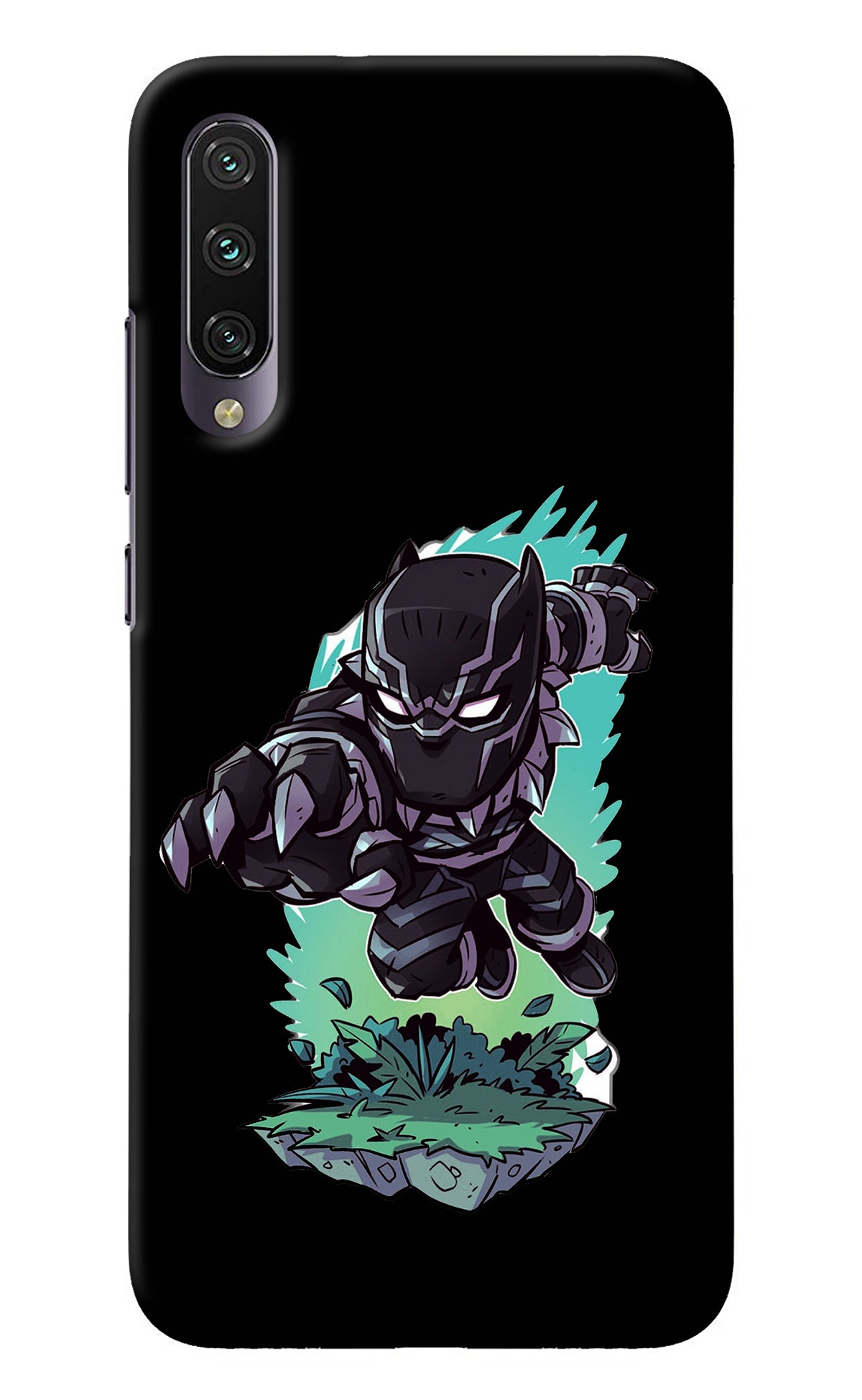 Black Panther Mi A3 Back Cover