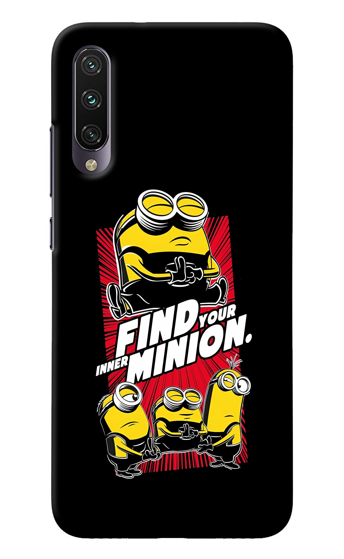 Find your inner Minion Mi A3 Back Cover