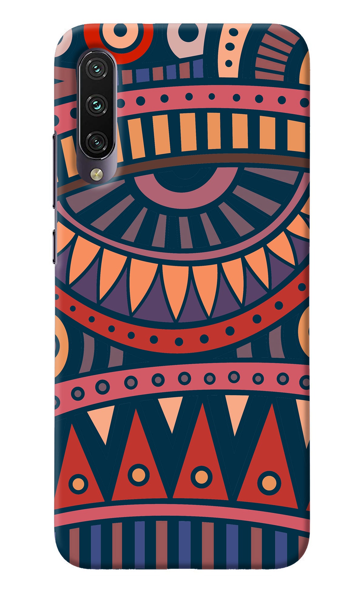 African Culture Design Mi A3 Back Cover