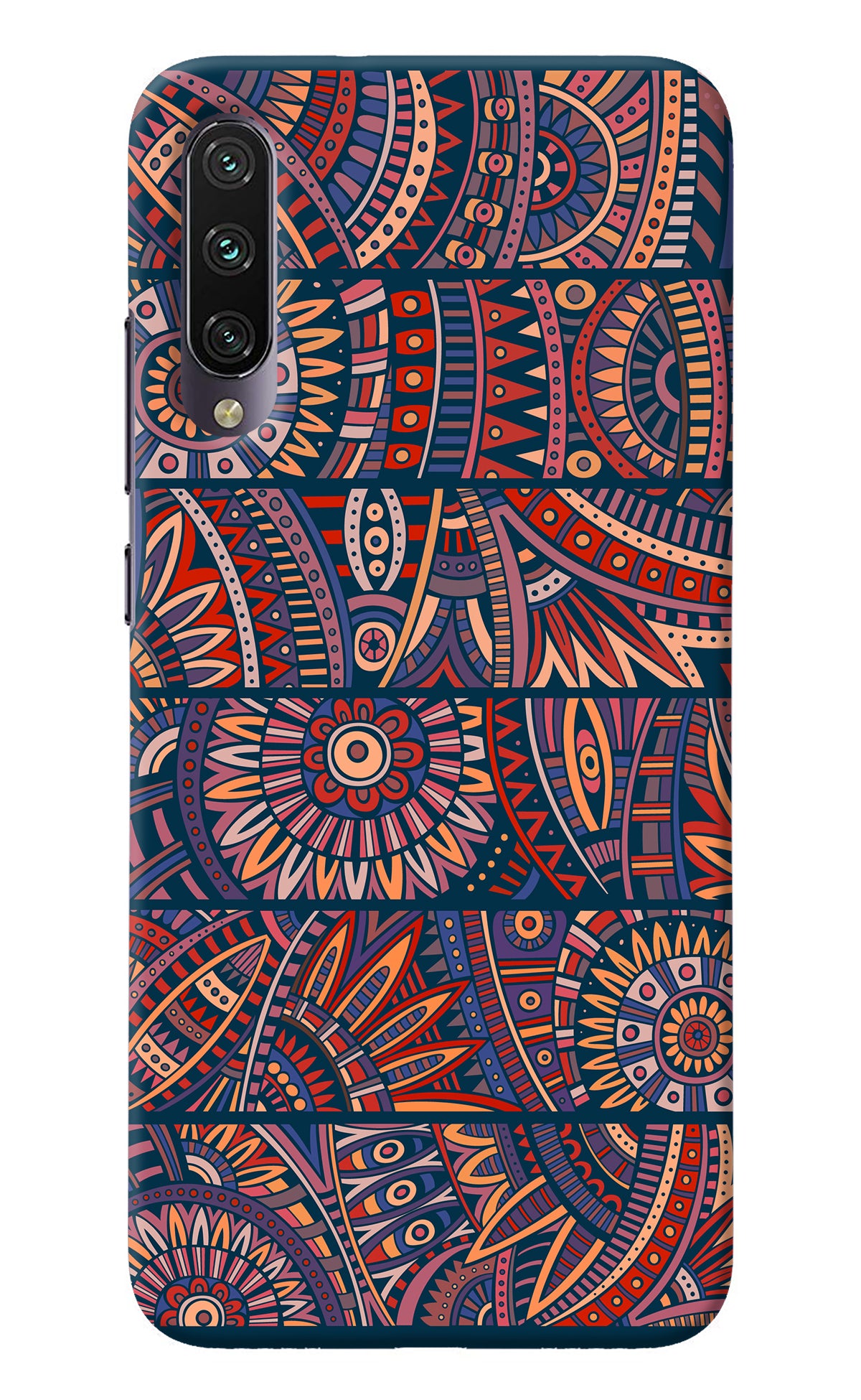 African Culture Design Mi A3 Back Cover