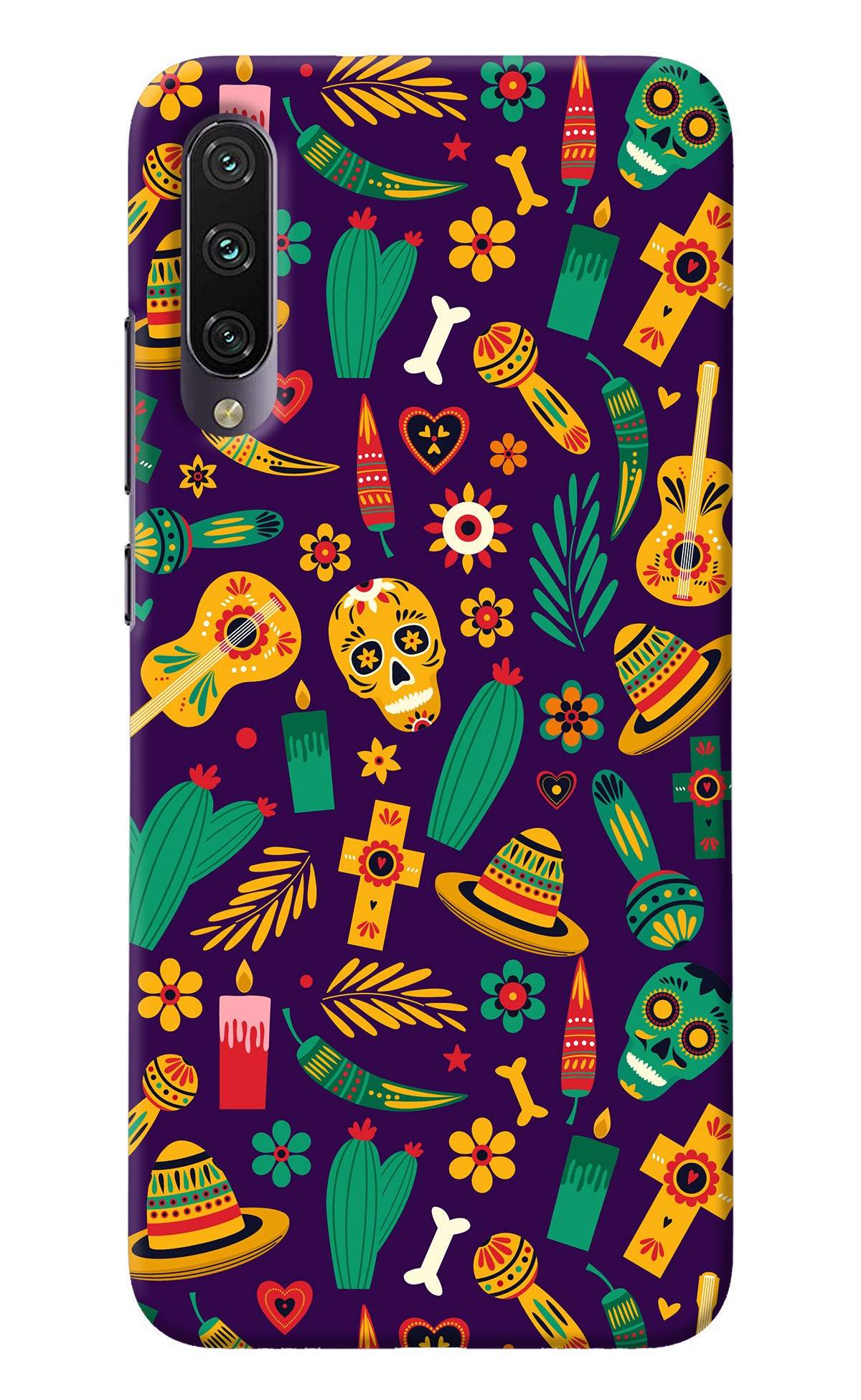 Mexican Artwork Mi A3 Back Cover