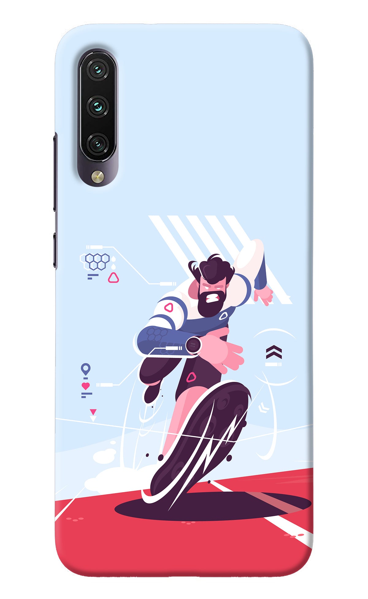 Run Pro Mi A3 Back Cover