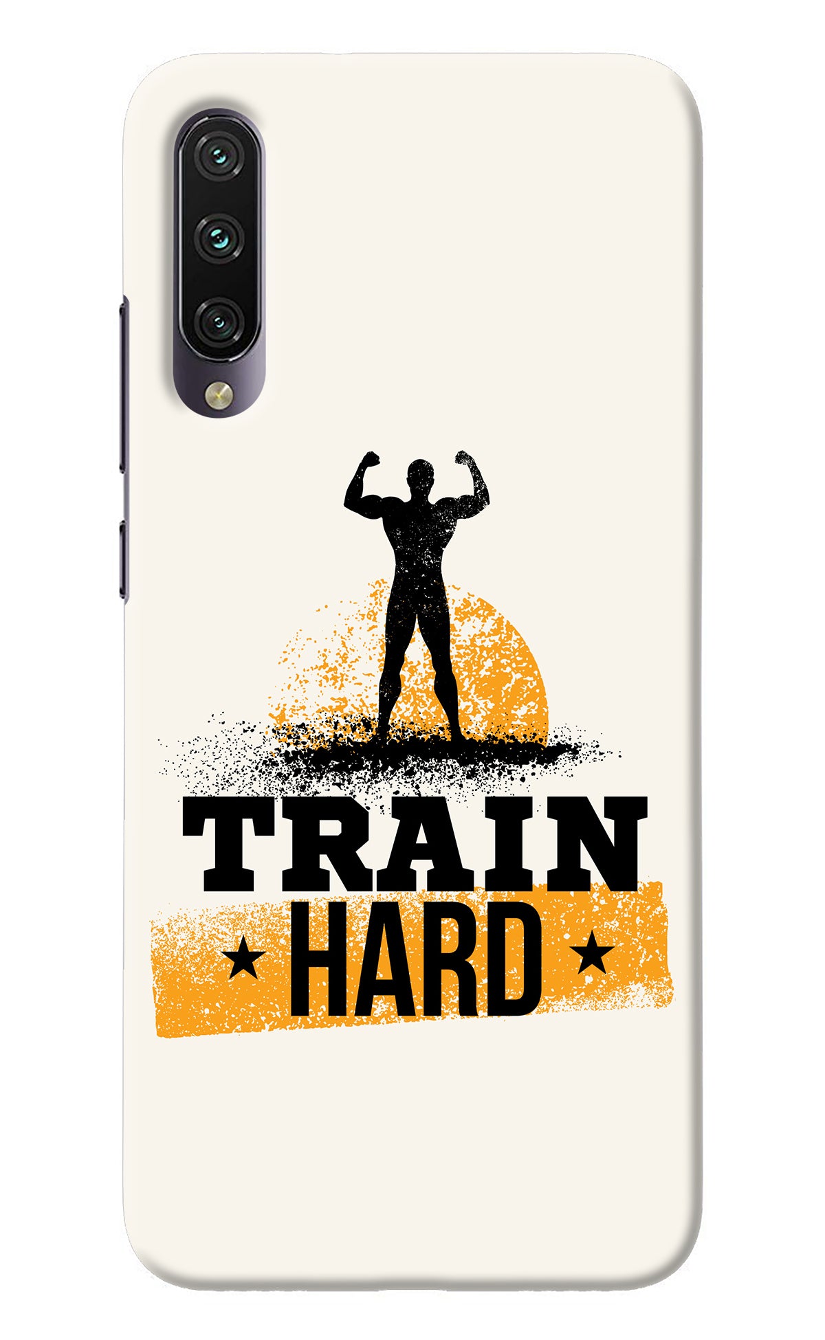 Train Hard Mi A3 Back Cover