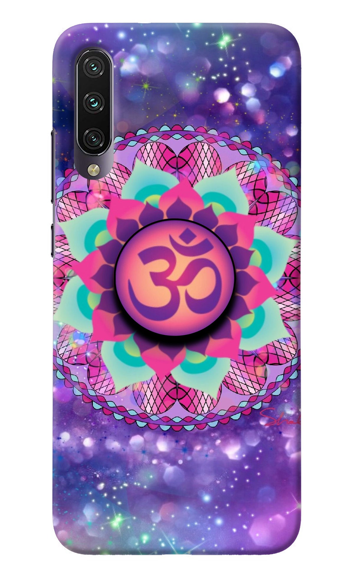 Om Purple Mi A3 Pop Case