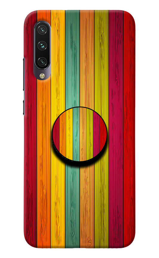 Multicolor Wooden Mi A3 Pop Case