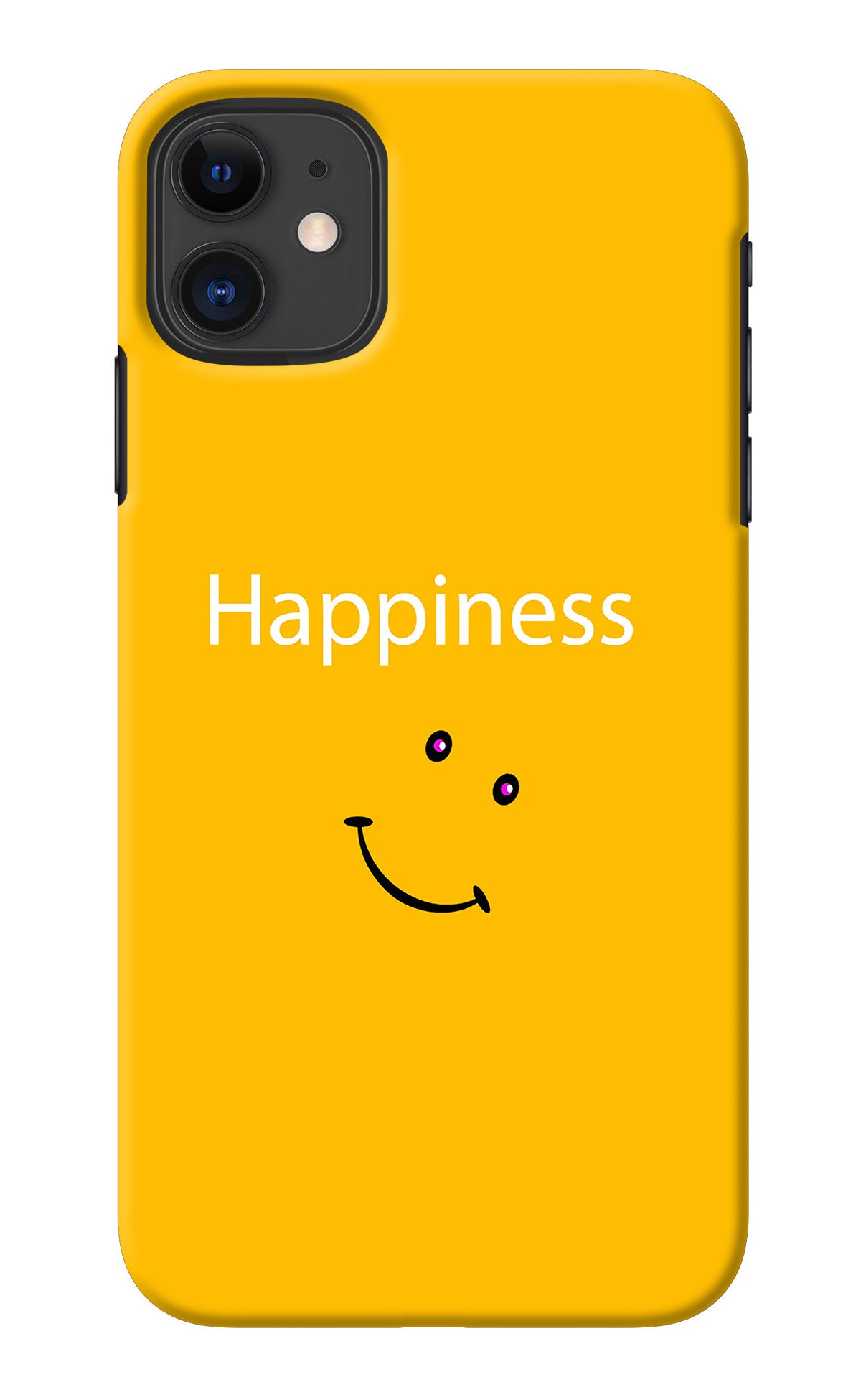 Happiness With Smiley iPhone 11 Back Cover