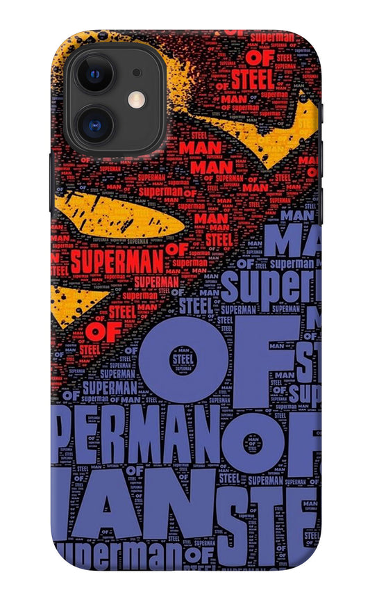 Superman iPhone 11 Back Cover