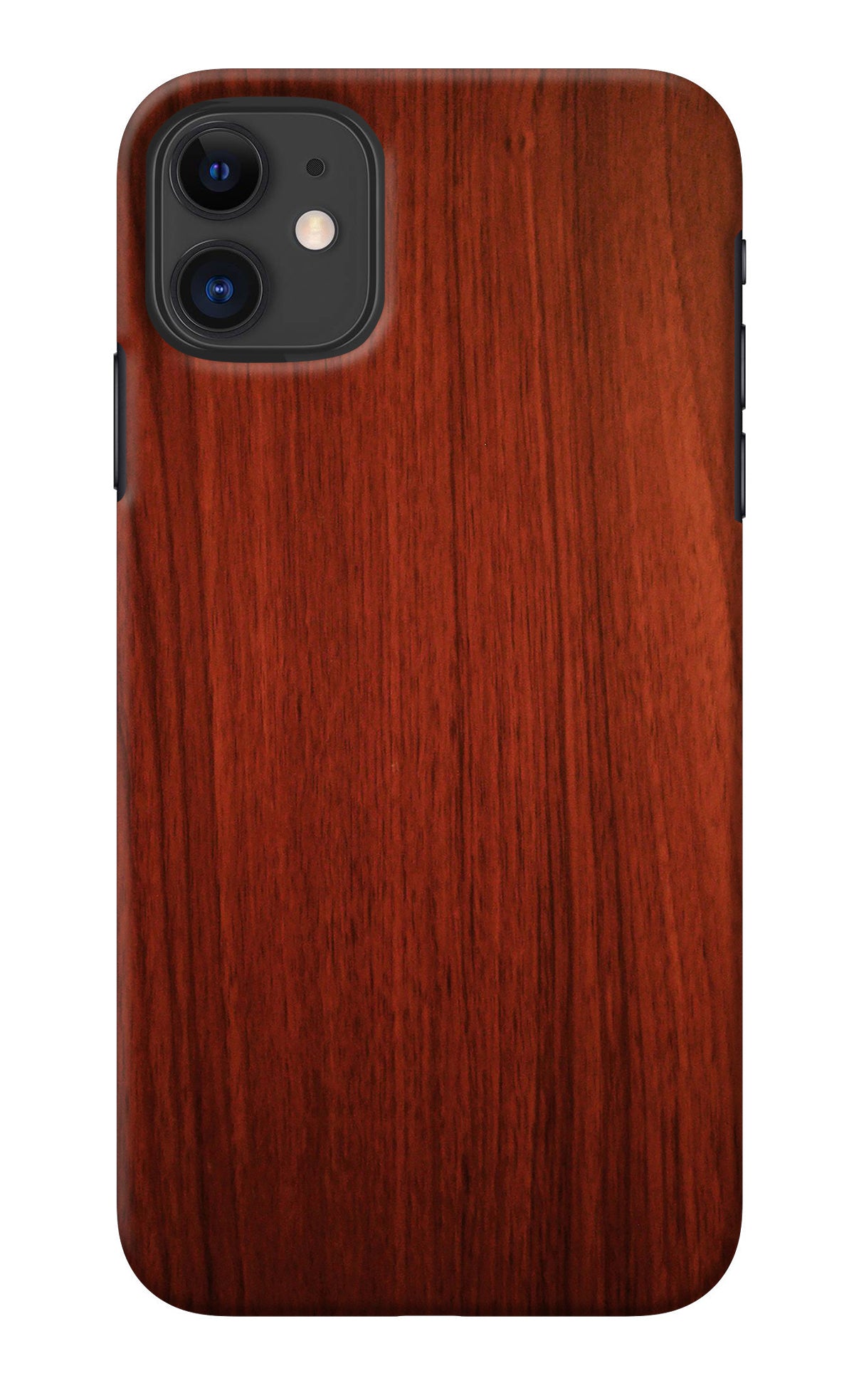 Wooden Plain Pattern iPhone 11 Back Cover