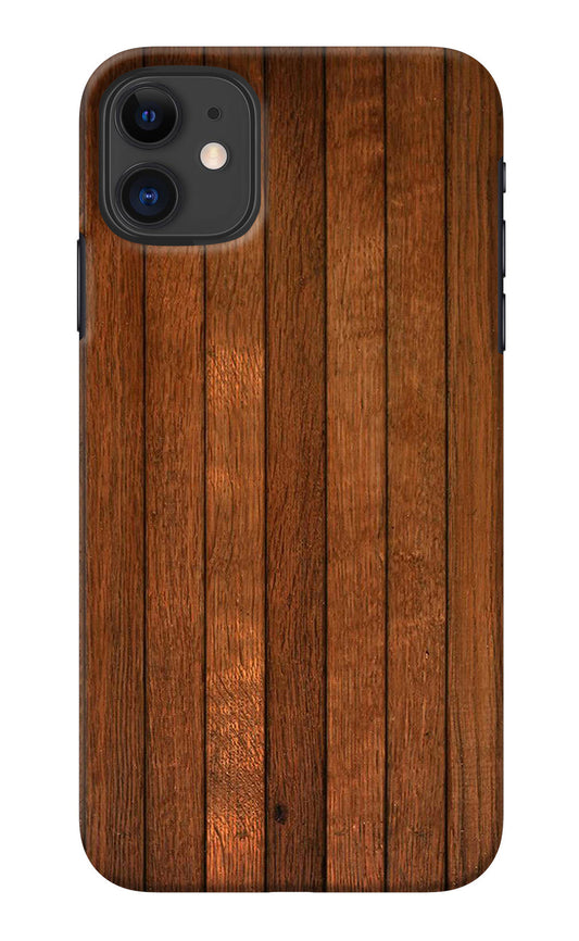 Wooden Artwork Bands iPhone 11 Back Cover