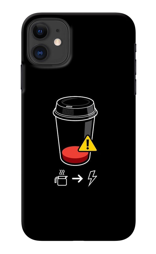 Coffee iPhone 11 Back Cover