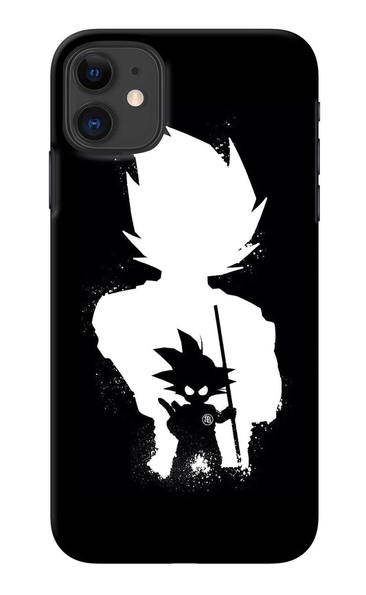 Goku Shadow iPhone 11 Back Cover