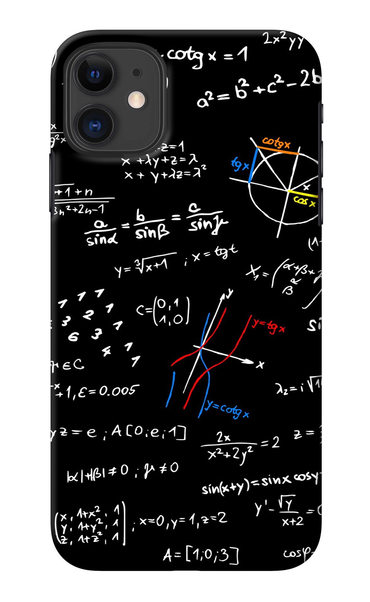 Mathematics Formula iPhone 11 Back Cover