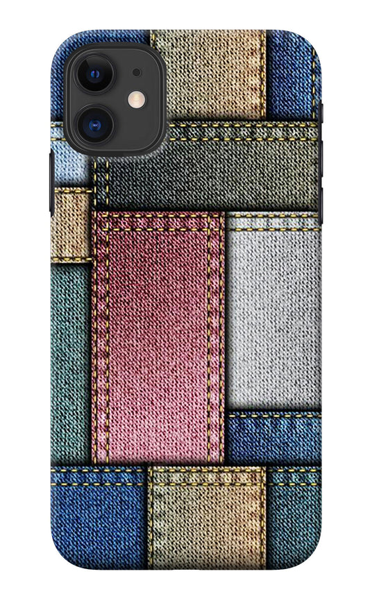 Multicolor Jeans iPhone 11 Back Cover