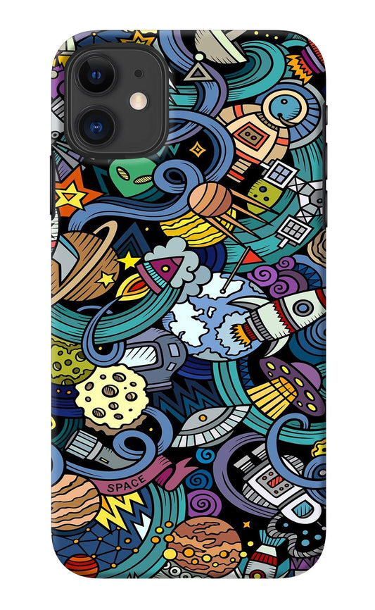 Space Abstract iPhone 11 Back Cover