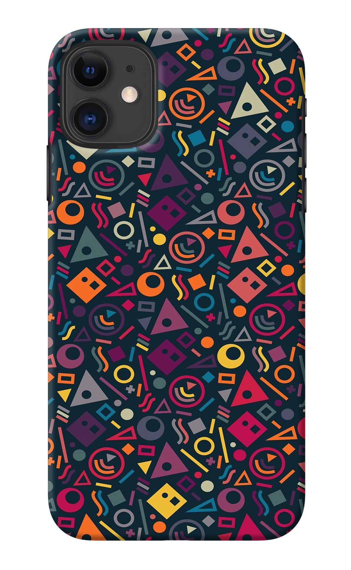 Geometric Abstract iPhone 11 Back Cover